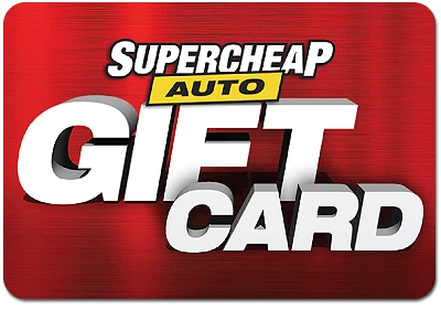 Supercheap Auto gift card