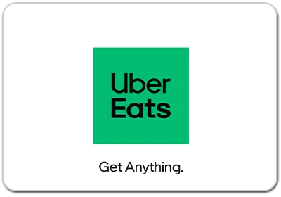 Uber Eats gift card